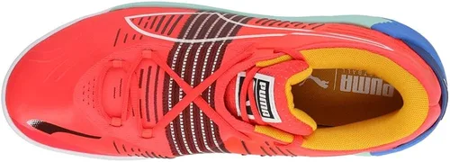Vista 4 de PUMA Tenis de baloncesto Fusion Nitro para hombre, color naranja