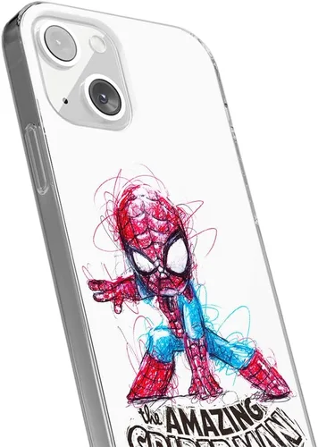 Vista 3 de ERT GROUP carcasa del teléfono móvil para Xiaomi REDMI NOTE 10/10S original y oficialmente con licencia Marvel patrón Spider Man 021 adaptado