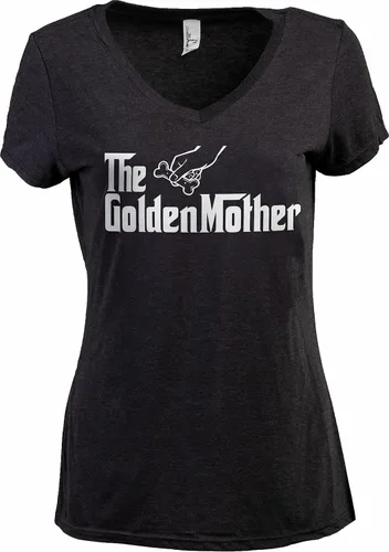Vista 60 de The Dogmother Divertida camiseta con cuello en V para mujer, con cuello en V (italiano) Greyhound