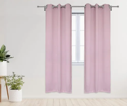 Vista 18 de YOUR CHAIR COVERS - Cortinas opacas de poliéster con ojales - (negro 52 x 63 pulgadas - juego de 2) - para oscurecer la habitación, dormitorio, sala