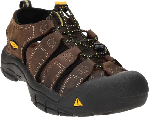 Vista 4 de KEEN Newport Sandalias de agua con puntera cerrada para hombre Bison