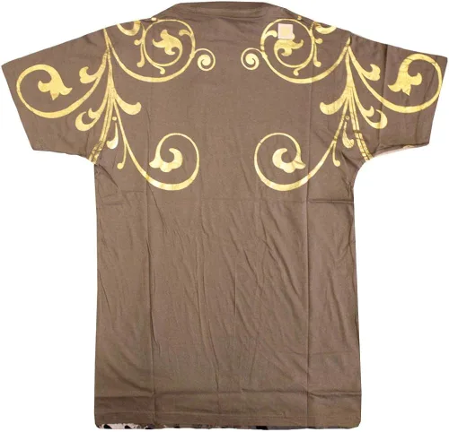 Vista 2 de Blanco Label SS La Familia T-Shirt Taupe