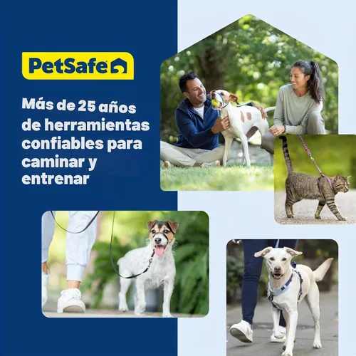 Vista 10 de Arnés de paseo fácil de PetSafe, Negro/Plateado