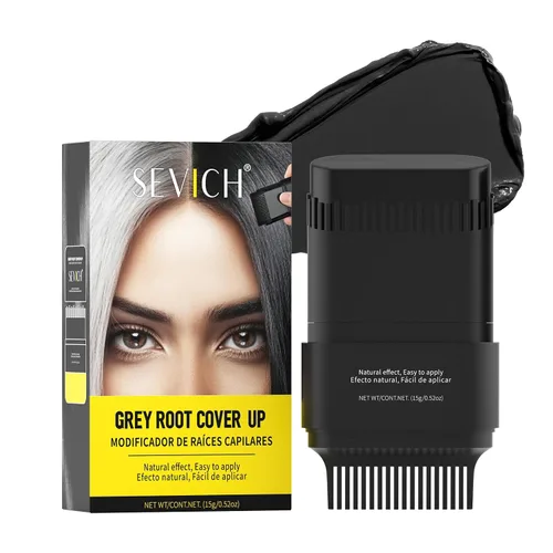Vista 19 de Polvo para Línea de Cabello Sevich 2.0, Oculta Instantáneamente la Pérdida de Cabello, Polvo para Toque de Raíces, Sombra de Cabello para Mujeres