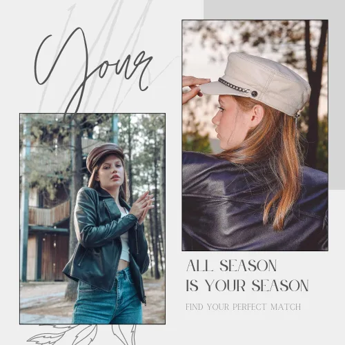 Vista 4 de Gorra de cuero para mujer, diseño de periódico, boina, estilo pescador, estilo Fiddler Cabbie, capitán, marinero, color negro, Negro