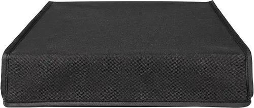Vista 5 de eXtremeRate Black Horizontal Dust Cover for PS4 Pro Console, Soft Neat Lining Dust Guard for PS4 Pro Console, Anti Scratch Waterproof Cover