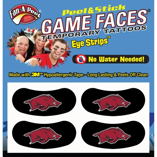 Vista 261 de Fan-A-Peel Tatuajes temporales sin agua del estado de Louisiana, hipoalergénicos, para despegar y pegar, tatuajes temporales impermeables