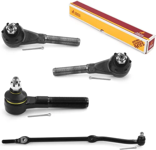 Vista 105 de Metrix Premium Chassis Parts - Kit de 4 piezas de extremos de barra de acoplamiento frontal exterior e interior compatible con Nissan Pathfinder