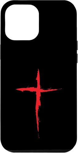 Vista 26 de Funda con Crucifijo de Símbolo Religioso de la Cruz Roja Sangre para iPhone 16