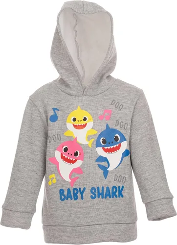 Vista 2 de Pinkfong Baby Shark - Conjunto de sudadera con capucha y pantalones de forro polar