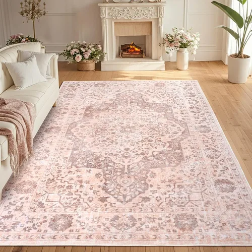 Vista 13 de nesrt Alfombra bohemia lavable de 2 x 10 pies, suave, antideslizante, extra larga, alfombra de cocina, color negro, vintage, geométrico, camino