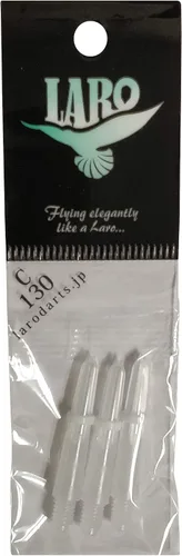 Vista 28 de L-style Laro Locked Dart Shafts – Lightweight Plastic Shafts for Soft Tip & Steel Tip Darts Claro