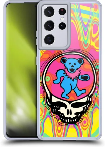 Vista 155 de Head Case Designs Funda de gel con licencia oficial de Grateful Dead Bear Trends [protección de grado militar] compatible con Google Pixel 3