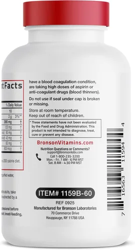 Vista 7 de Bronson Antarctic Krill Oil 2000mg with Omega-3s EPA, DHA, Astaxanthin and Phospholipids 60 Softgels