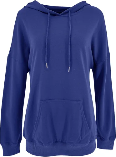 Vista 27 de Yuccalley Sudaderas con capucha y bolsillo de manga larga para mujer