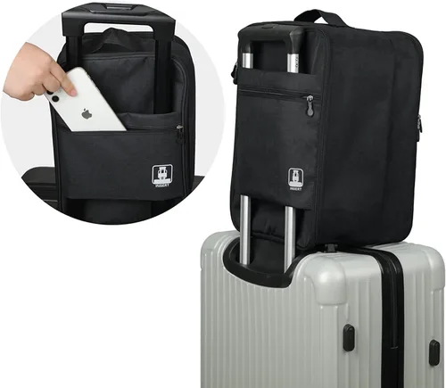 Vista 5 de Bolsas para viajes, paquete de 2, bolsa grande para zapatos con capacidad para 3 pares de zapatos para viajes, bolsa portátil para zapatos y bolsa