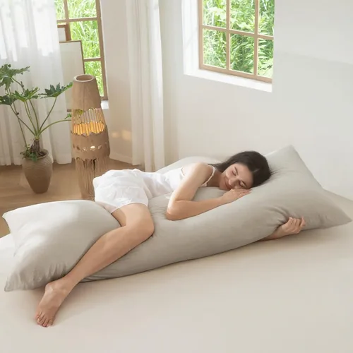 Vista 46 de MooMee Juego de 2 fundas de almohada de cuadros 100% algodón lavado con textura parecida al lino, transpirable, duradera, suave y cómoda