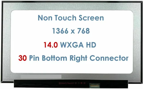 Vista 2 de Reemplazo de 14.0 "30 pines HD LCD pantalla portátil para HP 440 G6 N140BGA-EA4 N140BGA-EB4 NT140WHM-N34 NT140WHM-N51 B140XTN07.2 B140XTN07.3