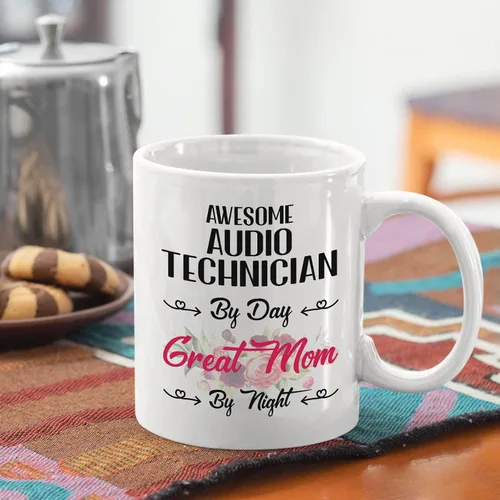 Vista 72 de Mother's Day Gift From Daughter, Son To Mom 11oz, 15oz White Ceramic Mug - Gis Manager