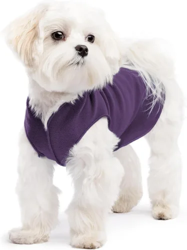 Vista 77 de Abrigo elástico de lana para perro, ropa suave y cálida para perro, suéter elástico para mascotas, lavable en lavadora, ecológico, para todo el año