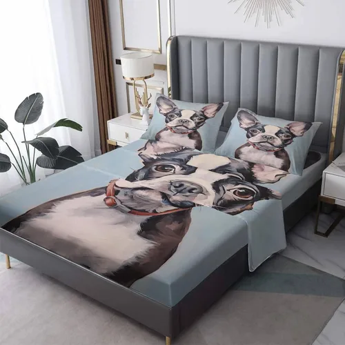 Vista 66 de Juego de sábanas tamaño individual con águila calva, sábanas de cama de águila, microfibra suave y bolsillo profundo y sábanas estampadas sin