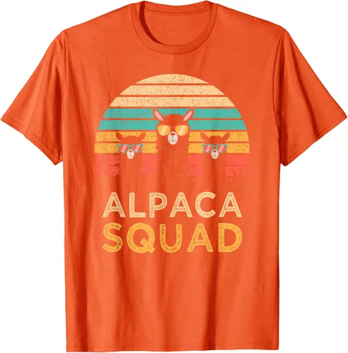 Vista 71 de Divertidas gafas de sol de escuadrón de alpaca Cool Alpacas Vintage Gift T-Shirt, Negro, S