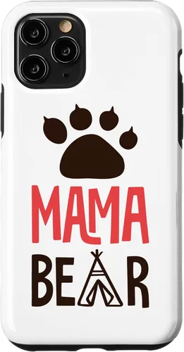 Vista 10 de Funda para iPhone 14 Pro Max Mama Bear