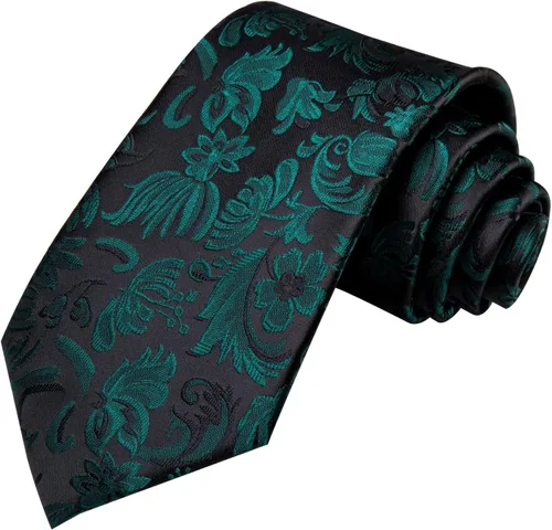 Vista 161 de Dubulle Corbata tejida de cachemira para hombre y gemelos de pañuelo para hombre, conjunto de gemelos para boda formal y negocios