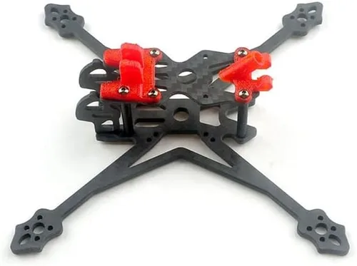 Vista 2 de Crux35HD Crux35 3.5 pulgadas FPV Racing Drone Frame Kit Parts 3K Fibra de carbono para 1.004 inx1.004 in / 0.787 inx0.787 in FC
