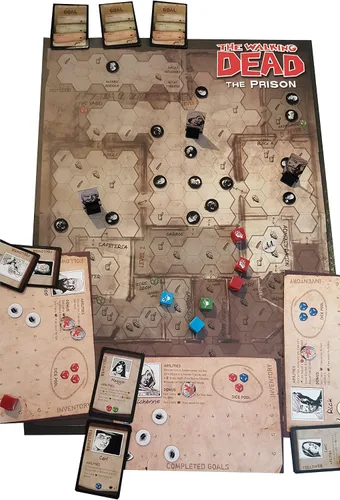 Vista 5 de The Walking Dead: The Prison - Juego de mesa