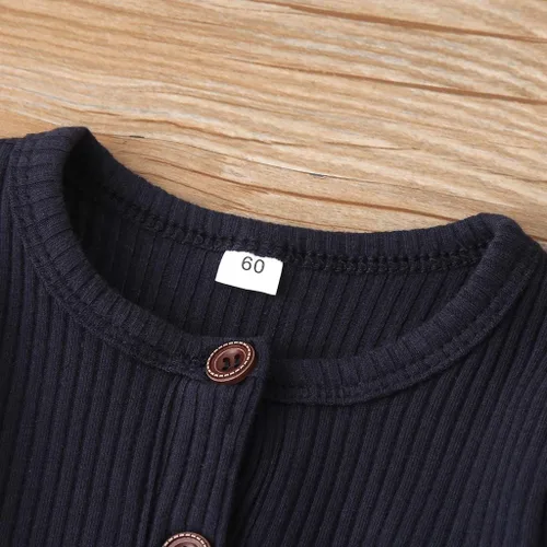 Vista 5 de Kuriozud Mameluco de una pieza para recién nacido, unisex, con botones, para bebé y niña