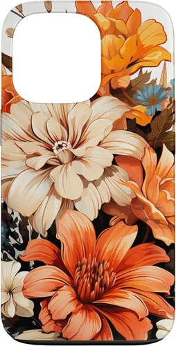 Vista 10 de Funda para iPhone 11 Pro Max Vintage Autumn Flower Fall Pumpkin Girl Women Fall