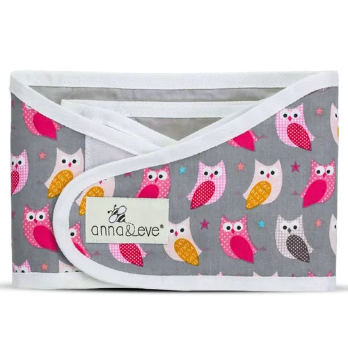 Vista 11 de Banda Anna & Eve para envolver brazos de bebé, S, Agua (Aqua) 100% Cotton, Comfortable and Secure, No Overheating, Original Arms Only, Adjustable