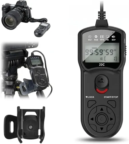 Vista 11 de Sustituye a RM-SPR1 Intervalómetro Remoto Temporizador de disparador y soporte de clip Control remoto con cable para Sony A6400 A6000 A6100 A6600