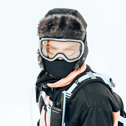 Vista 3 de YESLIFE Máscara de esquí, pasamontañas para hombres y mujeres, esquí, snowboard, motocicleta, protección UV y protección contra el viento