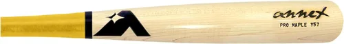 Vista 2 de Bate de béisbol de madera de arce Modelo Y57 Annex (juvenil)
