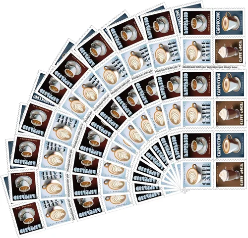 Vista 8 de Espresso Drinks US Postage Stamps - Folleto de 20