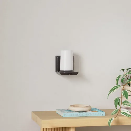 Vista 2 de HONWELL Lámpara de pared LED con batería para interiores, multicolor, aplique de pared para iluminación de habitación, luces de palo para hotel