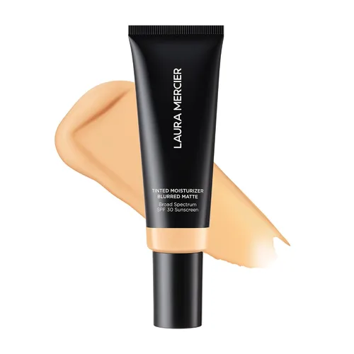 Vista 24 de Laura Mercier Hidratante con Color Mate Difuminado con SPF 30: Control de Brillo y Difuminado de 24+ Horas, Larga Duración, Cobertura Transparente a