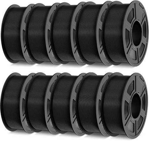 Vista 21 de TECBEARS Paquete de filamentos PLA, paquete de 4.4 lbs, J2501, 0.55 lbs