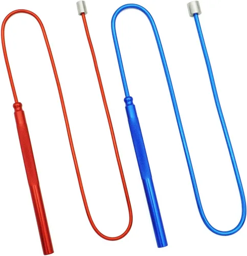 Vista 9 de VASTOOLS Juego de herramientas de recogida magnética flexible, 5 libras y 10 libras, extensión flexible de 26 pulgadas, recogida magnética