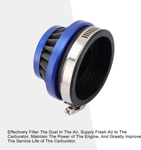 Vista 4 de GOOFIT Filtro de aire de repuesto de 2.283 in para motor de 47 cc, 49 cc, 2 tiempos, carburador de carburador de carburador de carbohidratos, mini