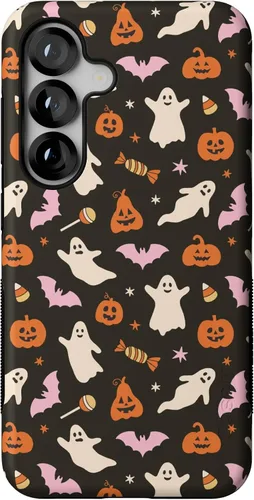 Vista 218 de Casely Funda para Galaxy S9 Postura de cadáver Yoga de esqueleto Diseño protector delgado esencial de doble capa