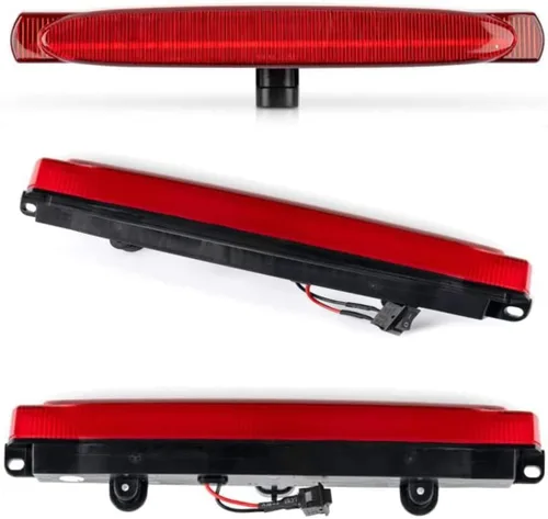 Vista 6 de SLK C5 Corvette LED 3ª luz de freno (1997-2004) – Lámpara de freno central de lente roja de montaje alto con flash estroboscópico F1 – Sustituye al