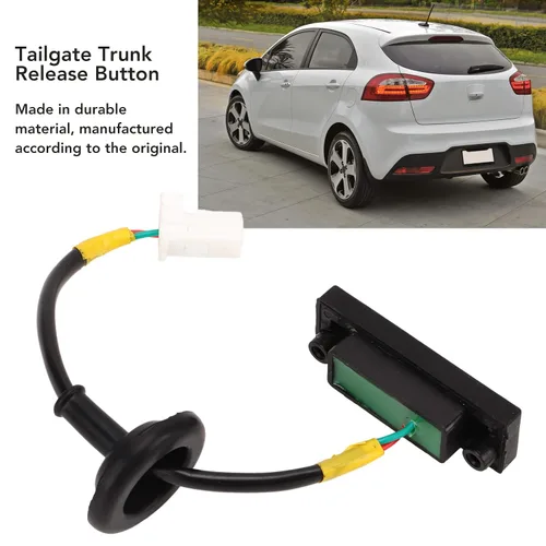 Vista 2 de Tapa trasera para maletero para Picanto TB 2011-2017, Rio Mk3 2011-2017, 81260-1W220, material ABS