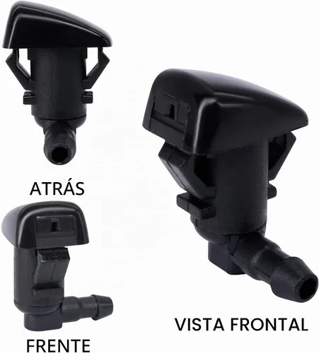 Vista 5 de HiSport 8E5Z-17603-A Boquilla para limpiaparabrisas – Compatible con Ford Fusion Lincoln MKZ 2008 2009 2010 2011 2012 Mercury Milan 2008 2009 2010