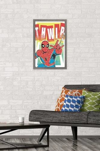 Vista 2 de Trends International Marvel Comics Spider-Man - Póster de pared Thwip