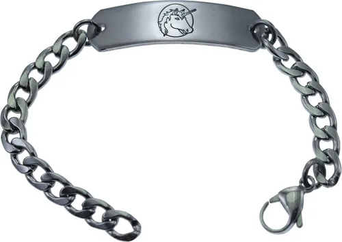 Vista 7 de Pulsera de identificación ajustable personalizada para niños y adultos Mariposa