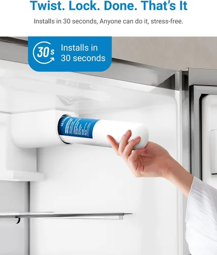 Vista 7 de ULTRAWF - Filtro de agua de repuesto, compatible con Pure Source Ultra, Kenmore 9999, 469999, 46-9999, A0094E28261, paquete de 3