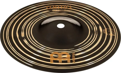 Vista 3 de Classics Custom Dark - Platillo Splash de 8 pulgadas para batería - Fabricado en Alemania - Bronce B12, 2 años de garantía Platillo para batería